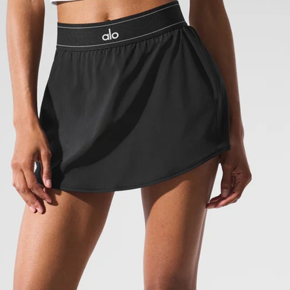 ALO Yoga Black Mini Skirt